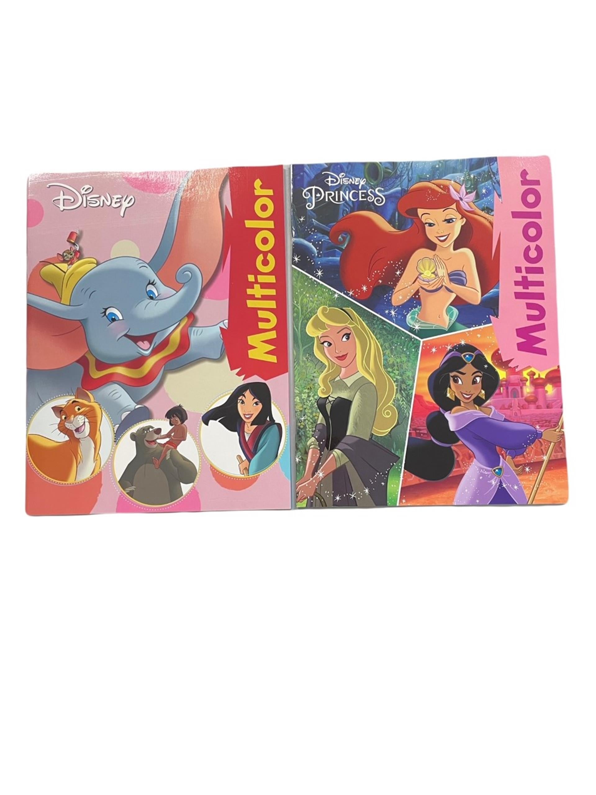 Disney mehrfarbiges Malbuch A4
