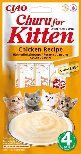 Inaba Churu Kätzchen -Hühnchenrezept