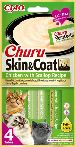Inaba Churu Skin Coat Huhn mit Jakobsmuschelrezept