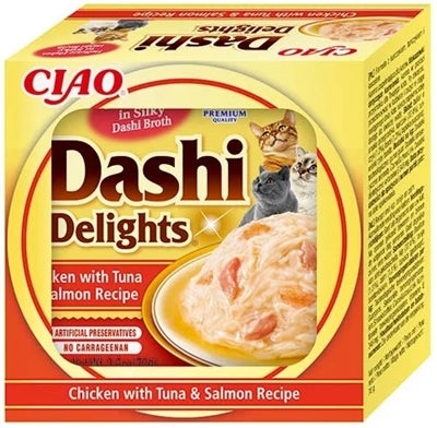Inaba Dashi erfreut Huhn mit Thunfisch-Lachs-Rezept