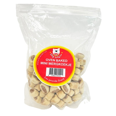 Hund behandelt Ofen gebackene Mini -Mergkoekje