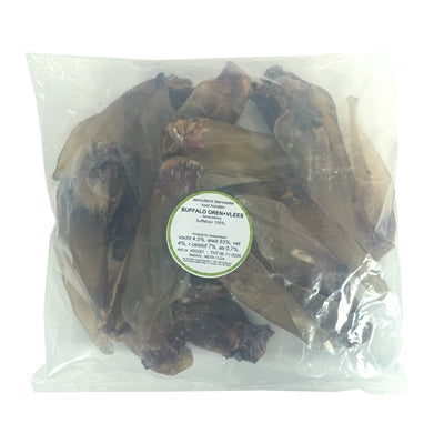 Petsnack -Büffelohren mit Fleisch
