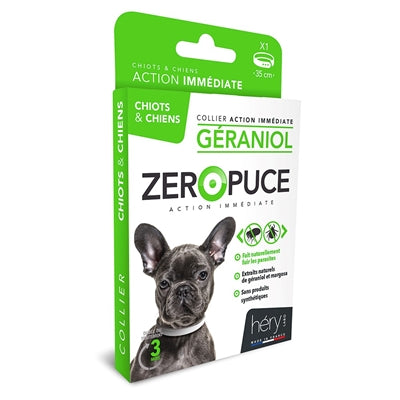 Martin -Nullenflea -Reifenhund Geraniol ohne Chemikalien