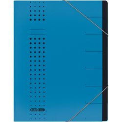 Sortiermappe Elba A4 blau