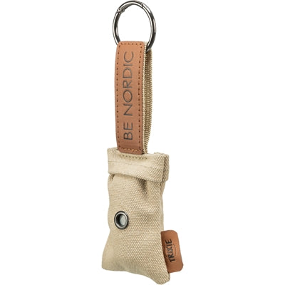 Trixie Be Nordic Poop -Taschenhalter mit 20 Poop -Taschen Sand