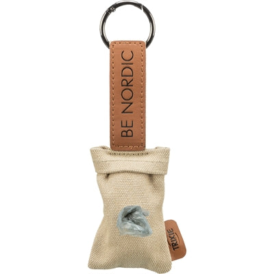 Trixie Be Nordic Poop -Taschenhalter mit 20 Poop -Taschen Sand