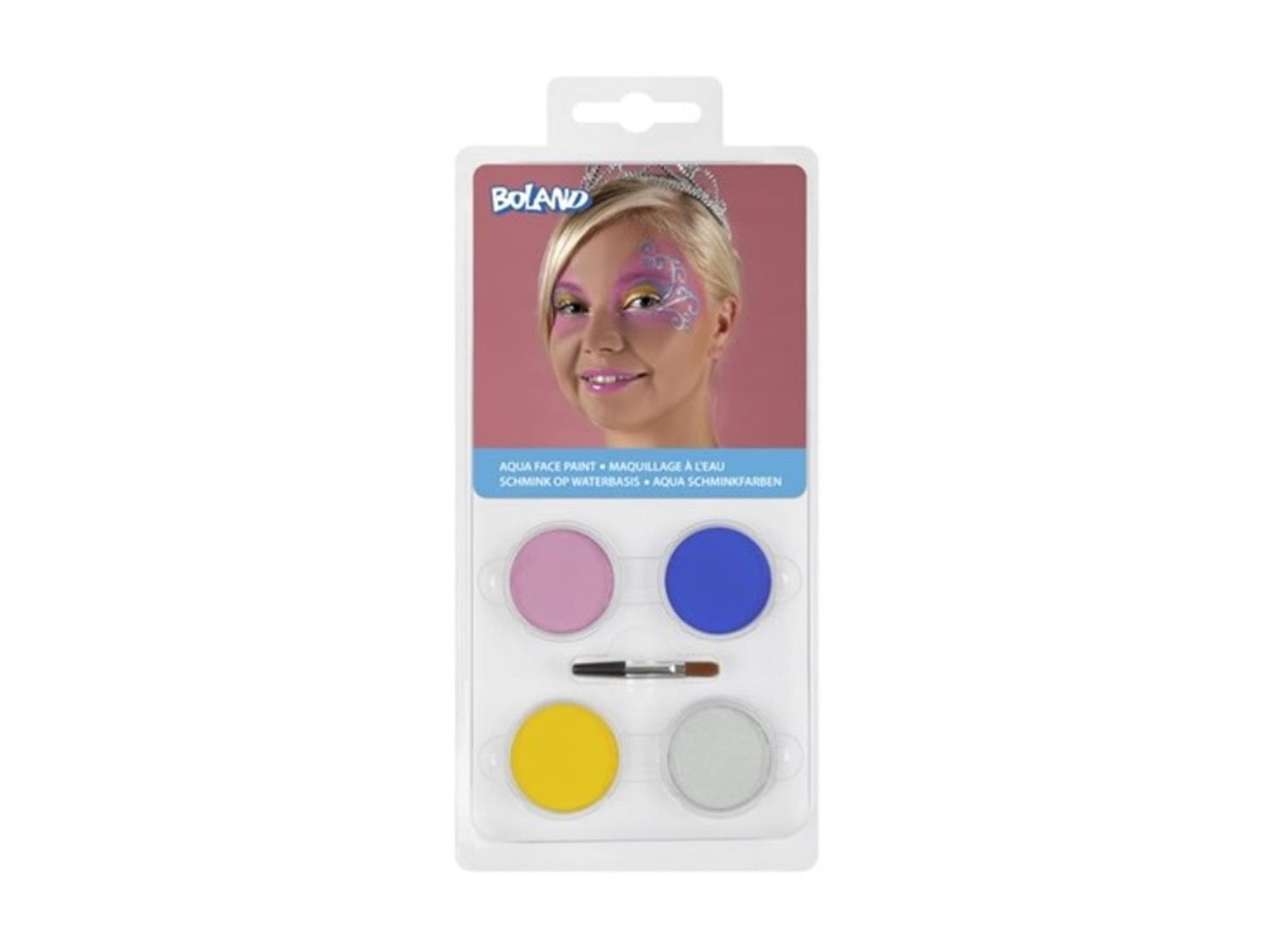 Boland Prinzessinnen-Make-up-Palettenset auf Wasserbasis