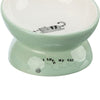 Trixie Food Bowl trinken Mülleimer Katze erhoben Keramik Salbei weiß