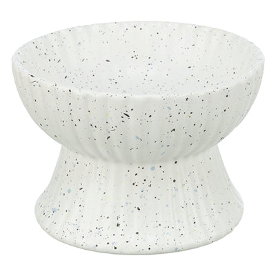 Trixie Food Bowl trinken Mülleimer Katze erhoben Keramik Weiß