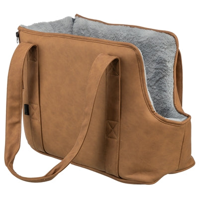 Trixie Hundetasche Evelyn Braun Grau