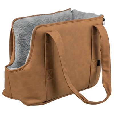 Trixie Hundetasche Evelyn Braun Grau