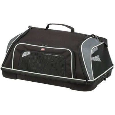Trixie Hundebag Flugzeugbeutel schwarz grau