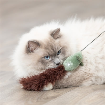 Trixie Cat Rod Mouse Plastikplüsch