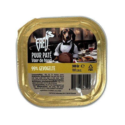 Freds Kuipje Hund reines Geflügel