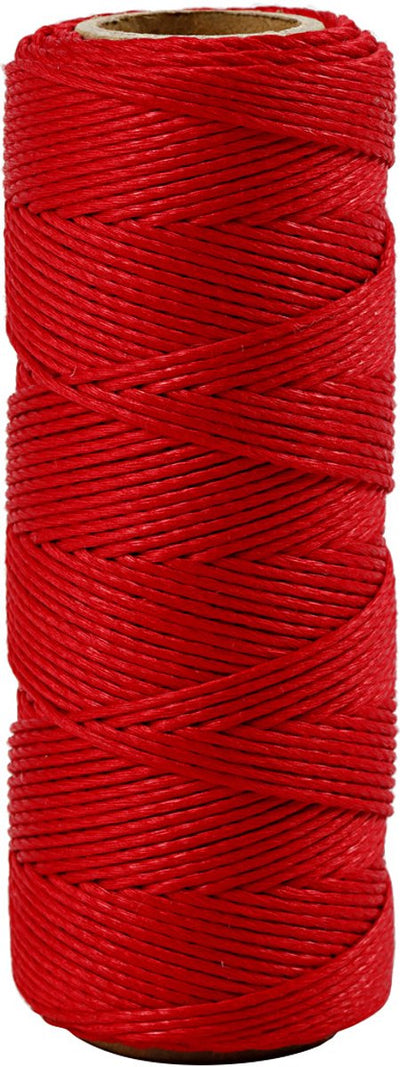 Kreativfirma Bamboekoord Rood, 65m