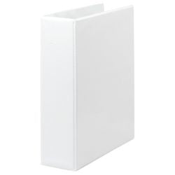 Präsentationsringbinder 4-Ring A4 86mm weiß