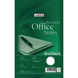 Notizblock Landré A5 weiß 50 Blatt