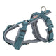 Trixie Hund härter Premium Trekking Benzinblau Graphit Grau