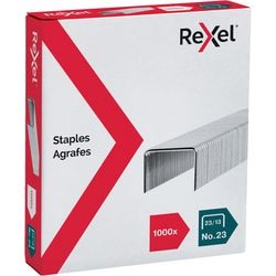 Heftklammern Rexel Silber 23 13 Stahl 1.000 Stück 90 Blatt