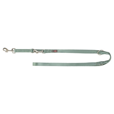 Trixie Dog -Leinen Premium einstellbarer Salbei Grün
