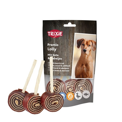 Trixie Premio Lolly mit Ente und Kabeljau