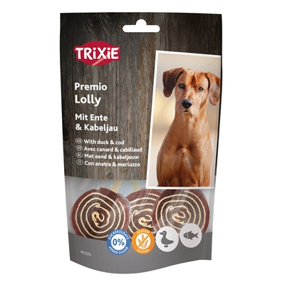 Trixie Premio Lolly mit Ente und Kabeljau