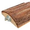 Trixie -Plattform mit Schrauben Montage Rinde Holz