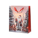 Decoris Geschenktüte Weihnachtsmann 8x18x24cm