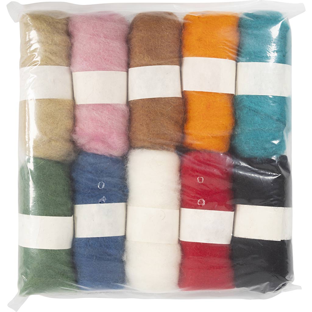 Kenntliche Wolle, 10x25gr