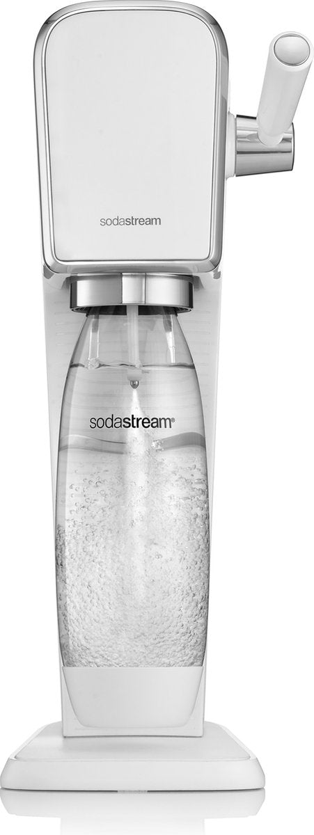 Sodastream Art – weiß – inklusive Schnellanschluss-Kohlendioxidflasche