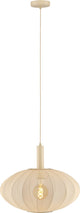 Lucide Corina - Hängelampe - ø 50 cm - 1xE27 - Beige - Japandi