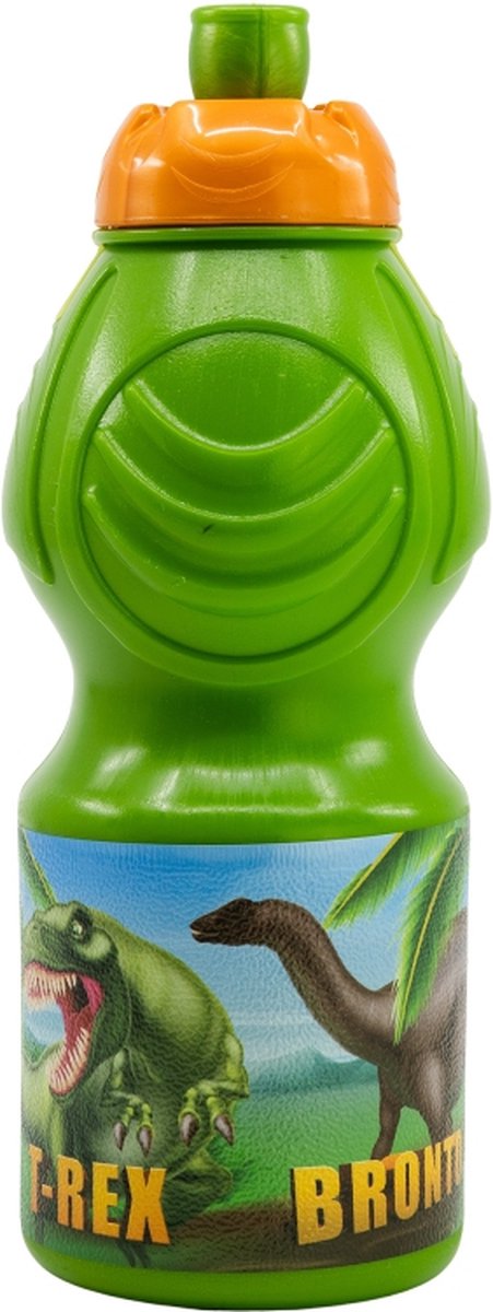 Stor s.l. Trinkbecher Trinkflasche T-Rex - Dinosaurier - 400 ml - Jurassic World