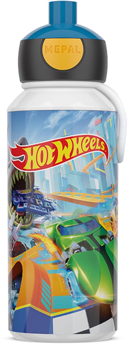 Trinkflasche Pop-up-Campus Hot Wheels | 2 Stk