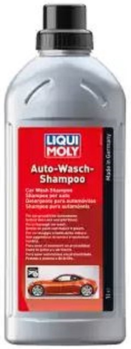 Liqui Moly Autoshampoo mit Wachs, Shampoo mit Wachs für schönen Glanz 1 Liter