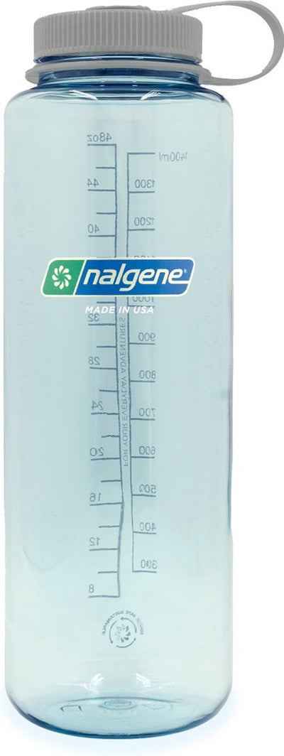 Nalgene – Weithalsflasche – Trinkflasche – Wasserflasche – auslaufsicher – 1500 ml – BPA-frei – nachhaltig – Meeresschaum