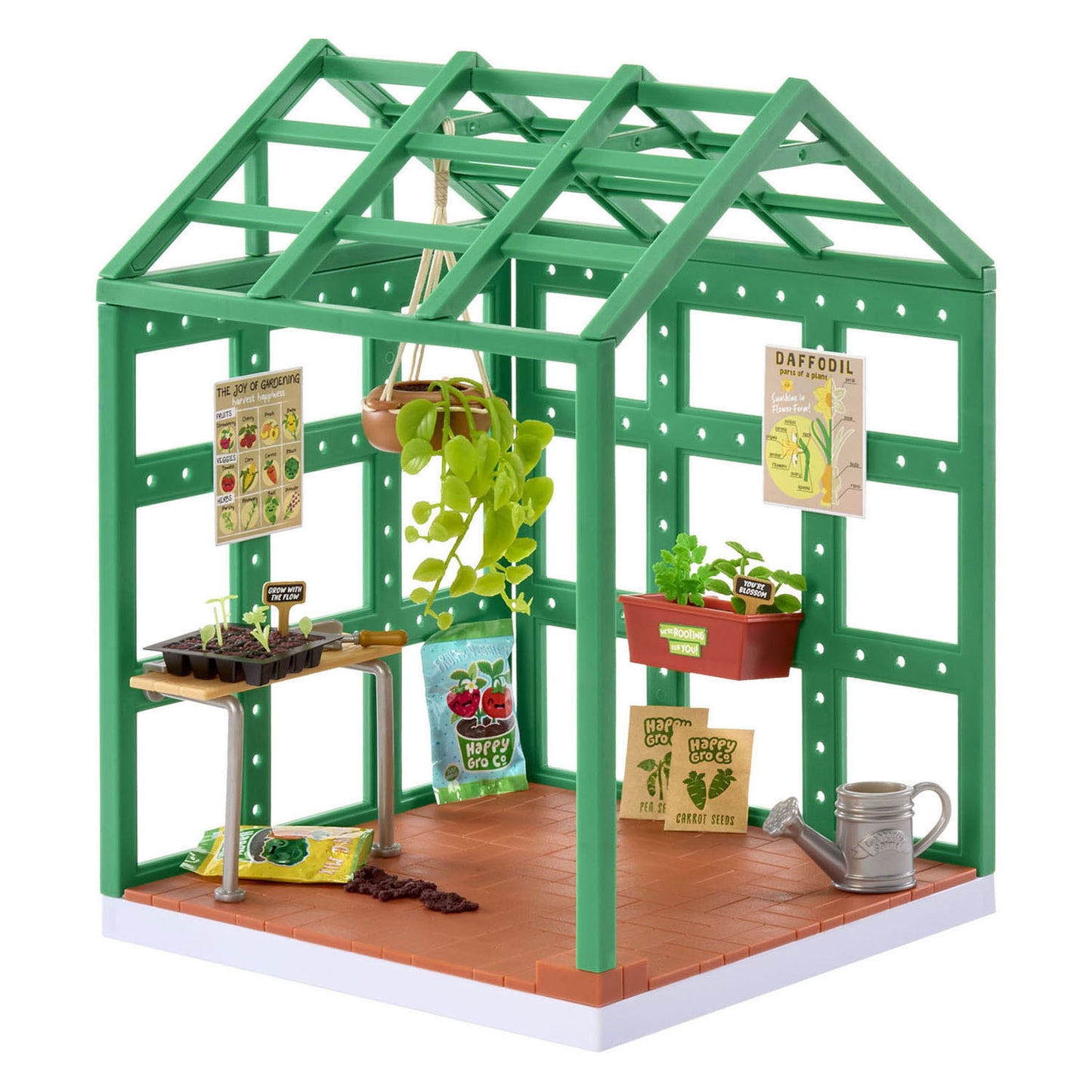 Miniverse – Spaces Starter Pack Gewächshaus-Bastelset – Bausatz – bauen Sie Ihr eigenes Mini-Pflanzengewächshaus!