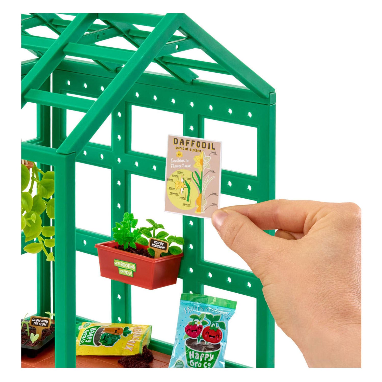 Miniverse – Spaces Starter Pack Gewächshaus-Bastelset – Bausatz – bauen Sie Ihr eigenes Mini-Pflanzengewächshaus!