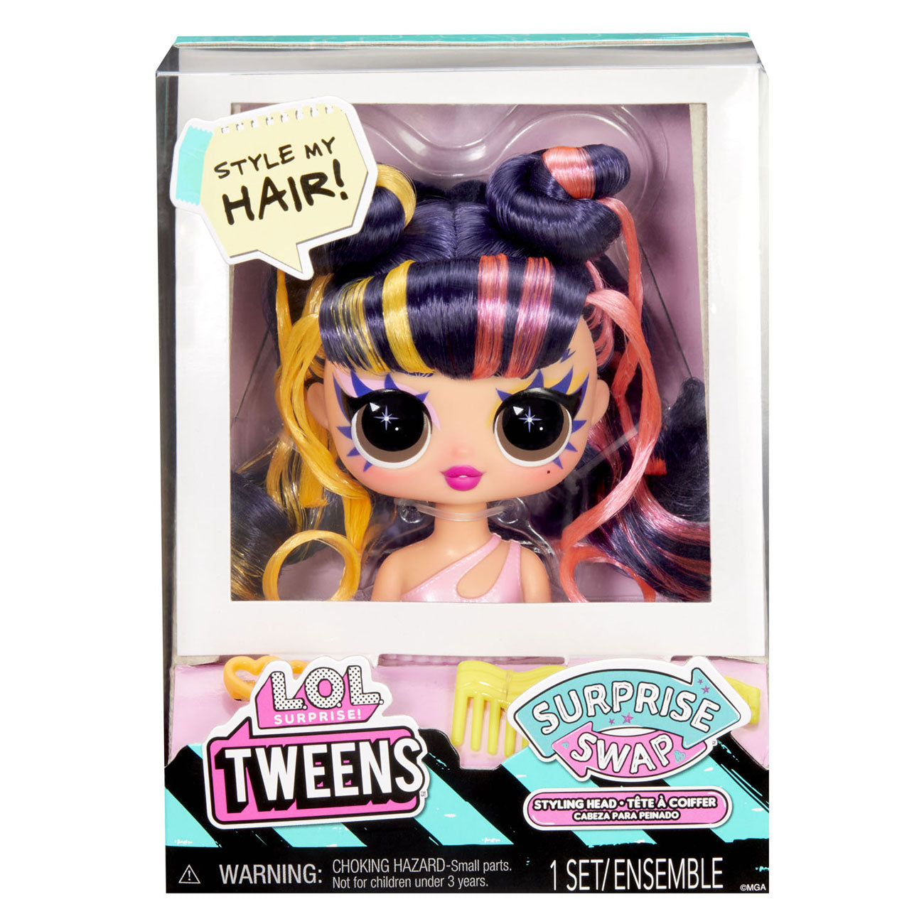 LOL. Überraschung Tweens Überraschung Swap Styling haariger Kopf