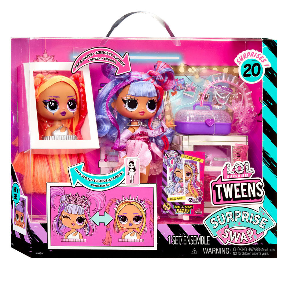 LOL. Überraschung Tweens Tausch Mode Pop Braids Bailey
