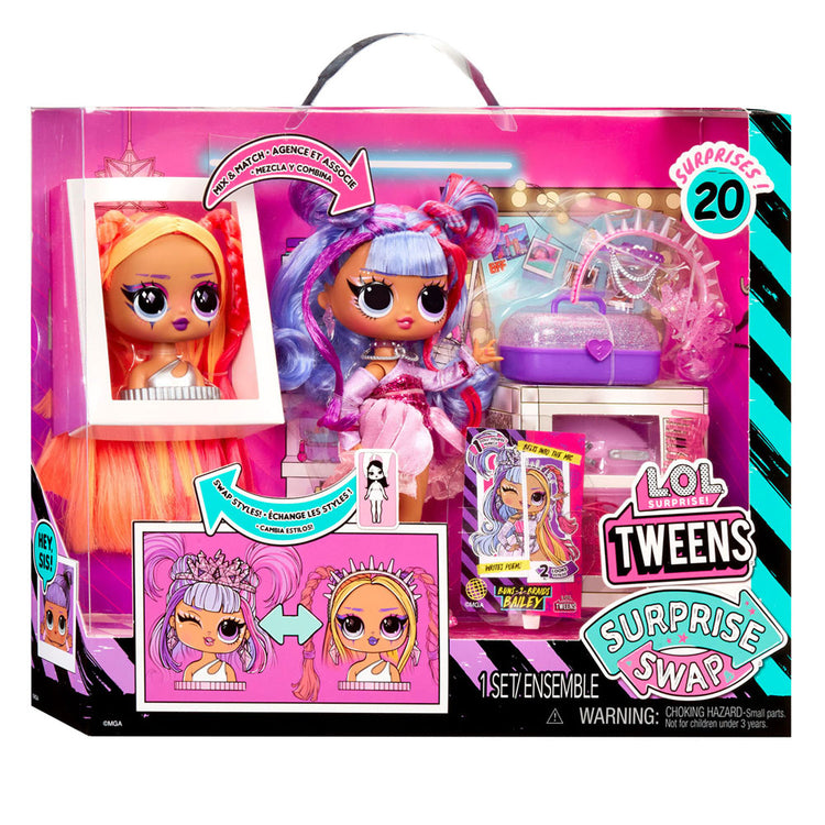 LOL. Überraschung Tweens Tausch Mode Pop Braids Bailey