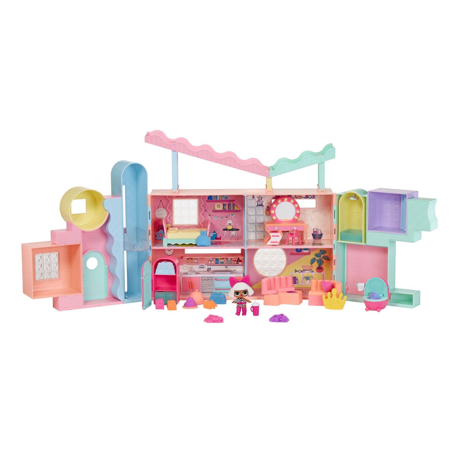 LOL. Überraschungsset Squish Sand House Speelset