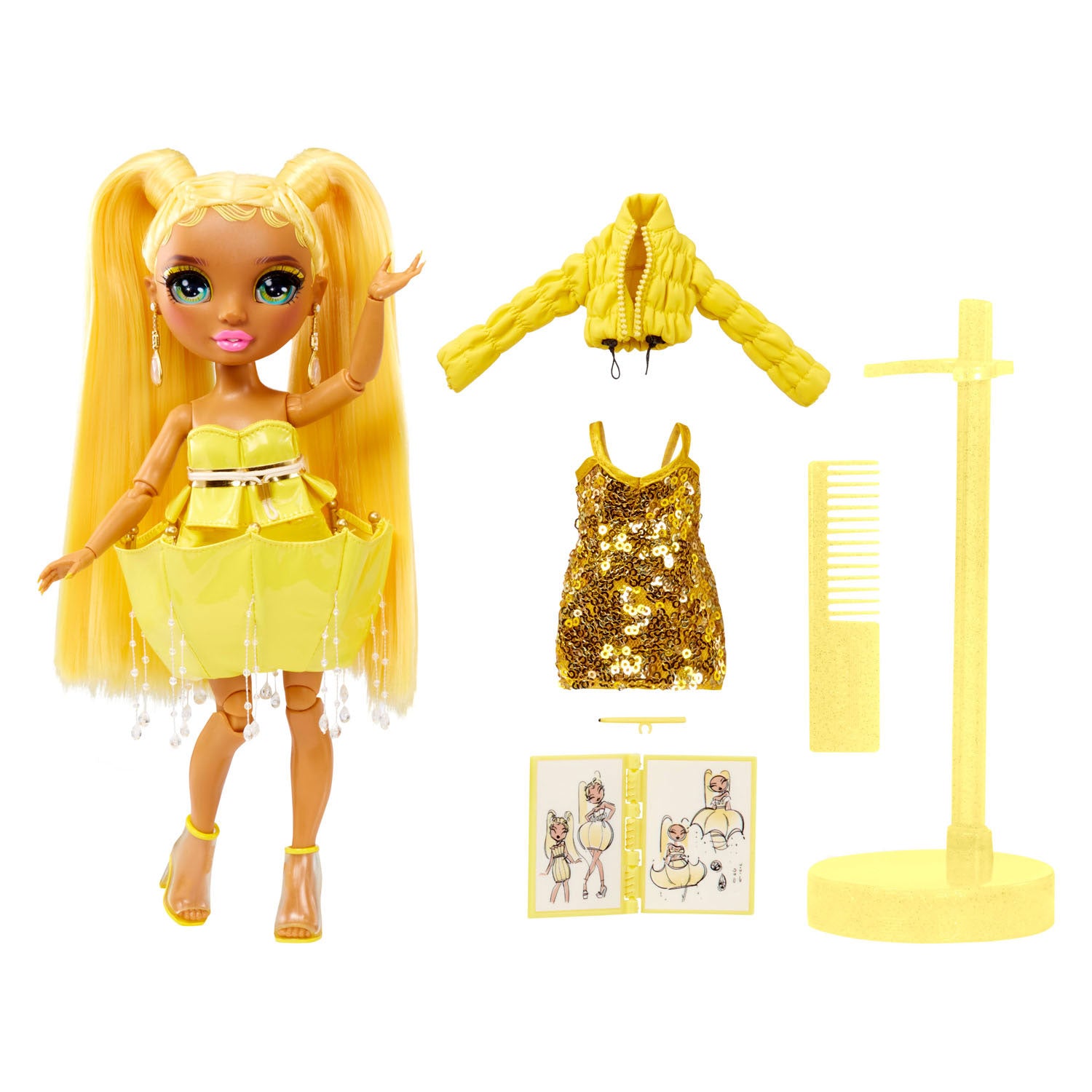 Regenbogen hoher Regenbogen hoher fantastischer Mode Pop Sunny