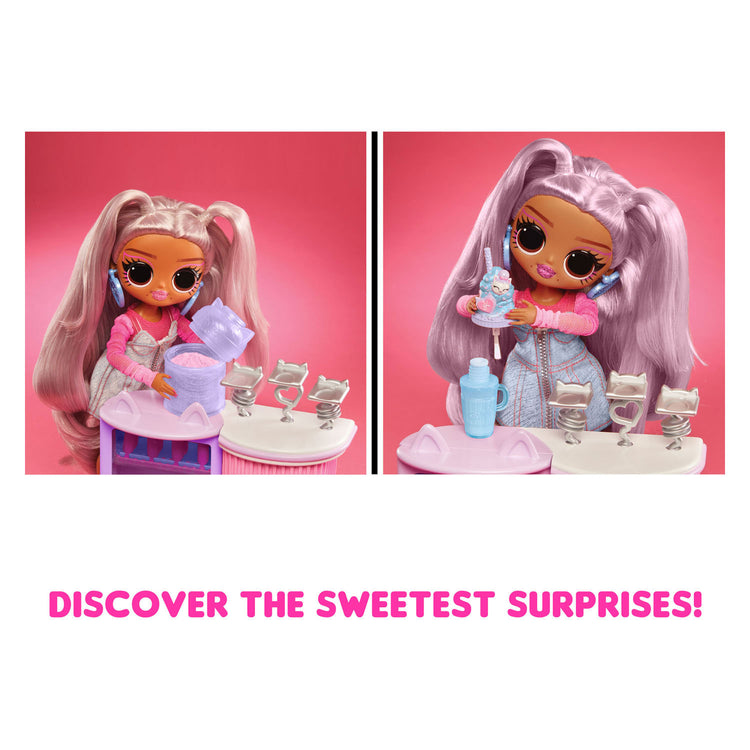 MGA Entertainment Überraschung! OMG. Süße Nägel - Kitty K Café