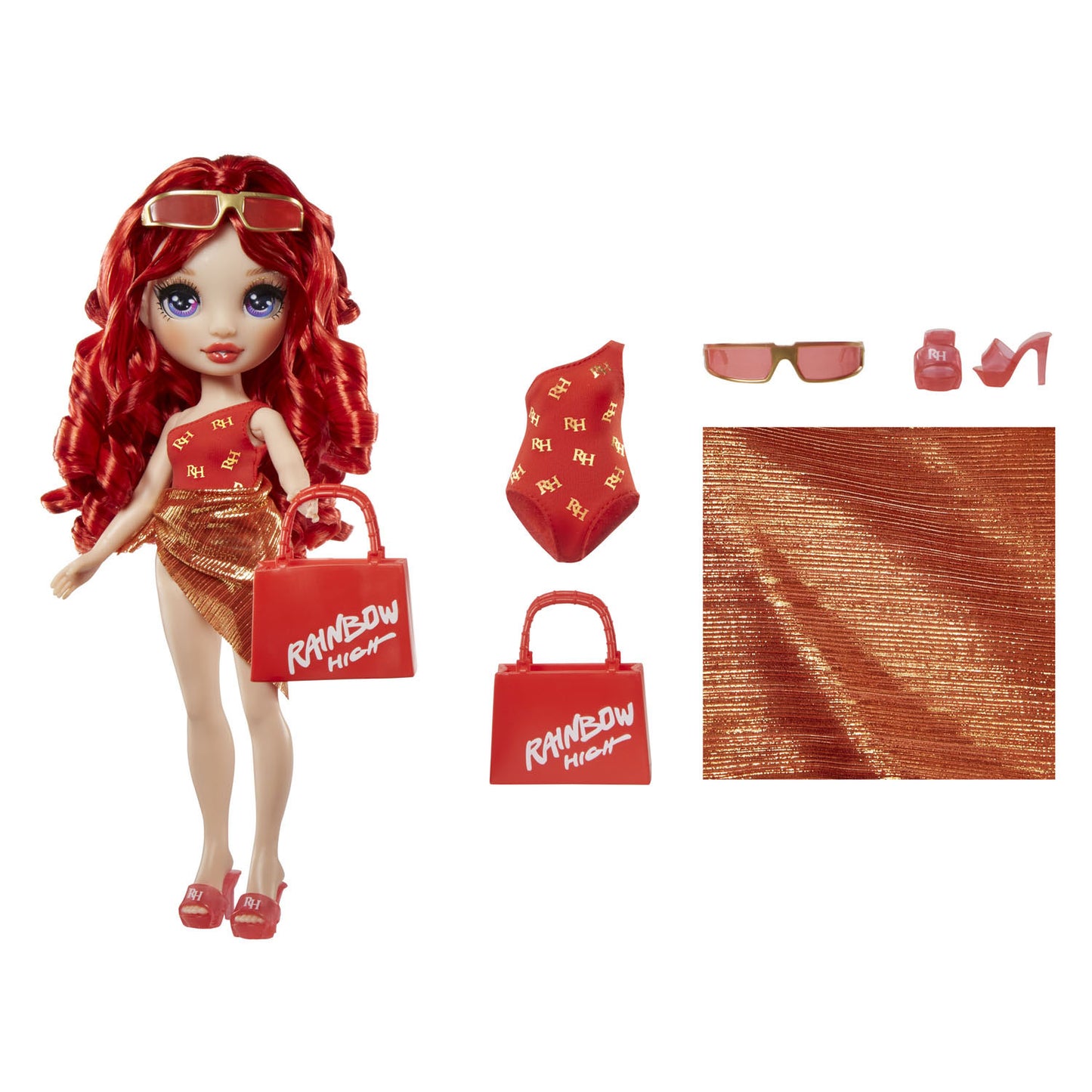 MGA Entertainment Regenbogen hoher Schwimmstil Pop Ruby