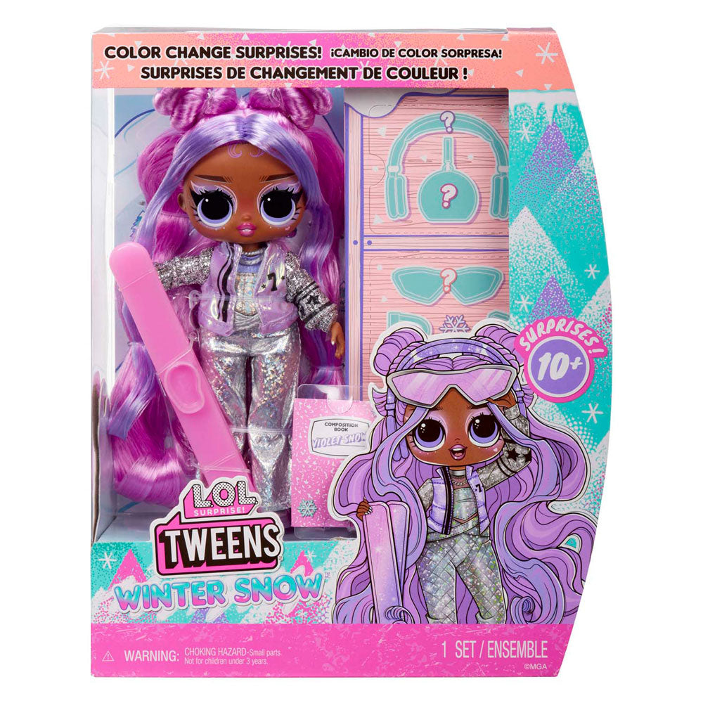 LOL. Überraschung Tweens Winter Schnee Pop violett Schnee