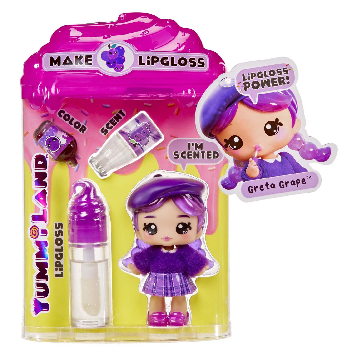 MGA Entertainment Yummiland Lipgloss Pop Greta Traube