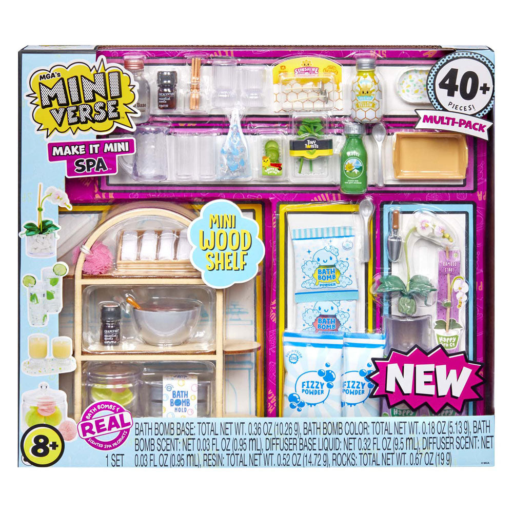 MGA Entertainment Mgas Miniverse Making It Mini Spa Multi -Package