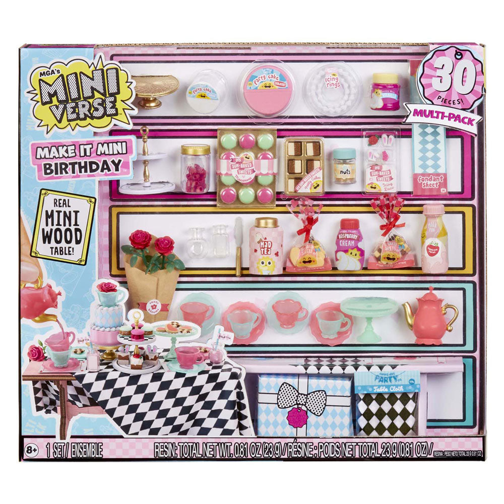 MGA Entertainment Mgas Miniverse Mini Geburtstag Multipak
