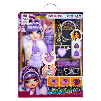 MGA Entertainment Rainbow High Crystal Fashion Mode Pop - Violet