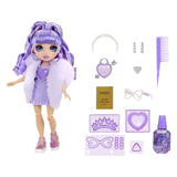 MGA Entertainment Rainbow High Crystal Fashion Mode Pop - Violet - afbeelding 5